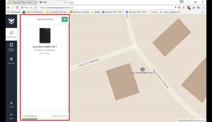 Utiliza las funciones de Prey: geolocalización (GPS y Wi-Fi), toma de fotos remotas, bloqueo remoto, activación de alarma, etc. para localizar y proteger tu dispositivo.
