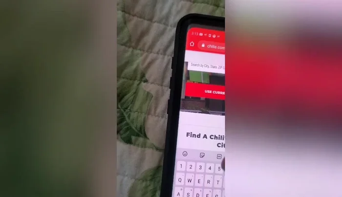 Buscar el restaurante Chili's más cercano ingresando tu código de área o dirección en la barra de búsqueda.