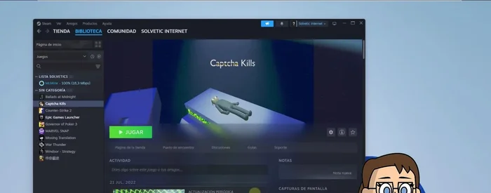 Da clic en 'Sí' y espera a que el proceso se complete.