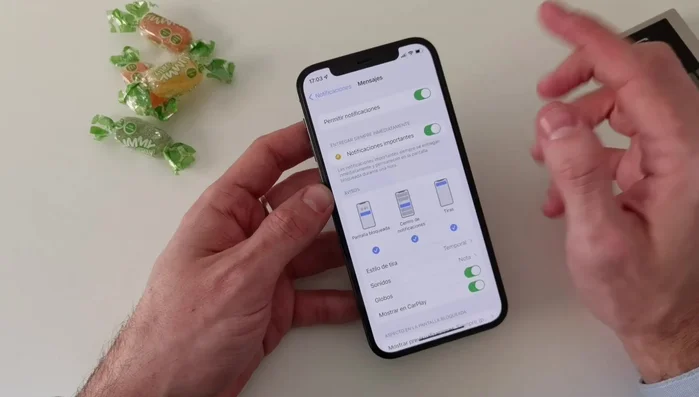 Prioriza notificaciones importantes: Configura las notificaciones importantes para que siempre se muestren, independientemente de otros ajustes.