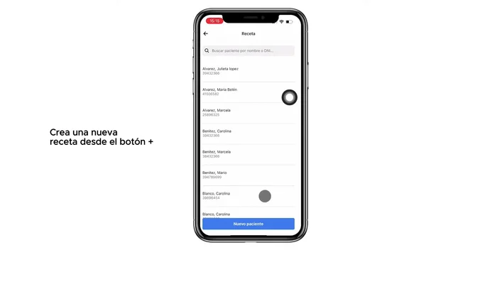 Agregar indicaciones, diagnóstico o comentarios adicionales (opcional).