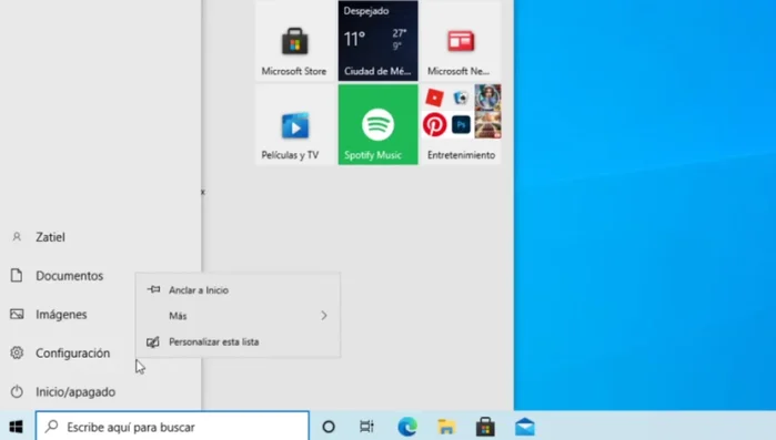 Seleccionar la opción 'Aplicaciones'