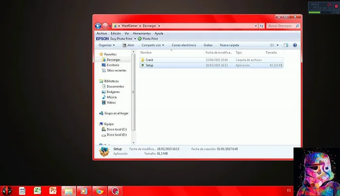 Ejecutar el archivo "Setup" como administrador.