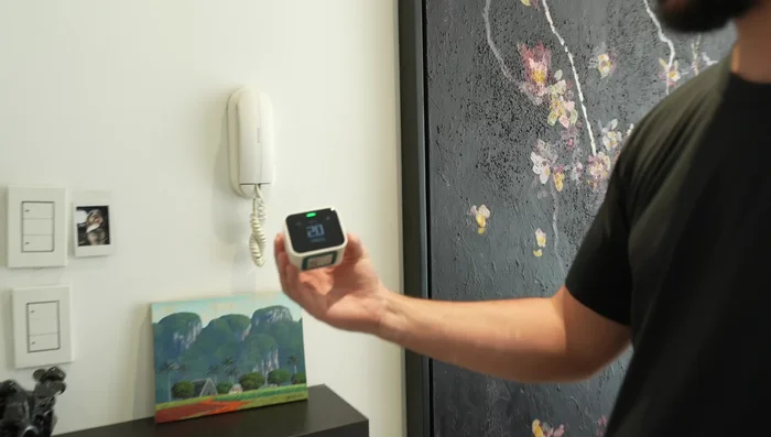 Configuración del sensor de calidad de aire King Pin.