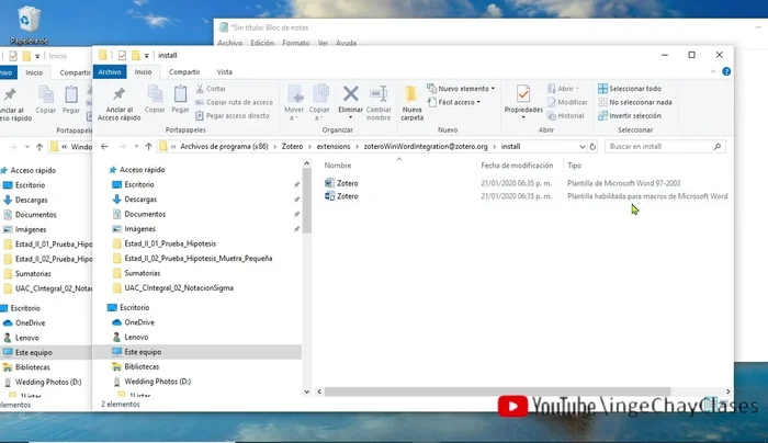 Pegar el archivo copiado en la ruta de inicio de Word (obtenida en el paso 8).