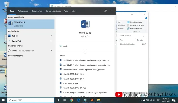 Abrir nuevamente Microsoft Word para verificar la integración de Soteros.