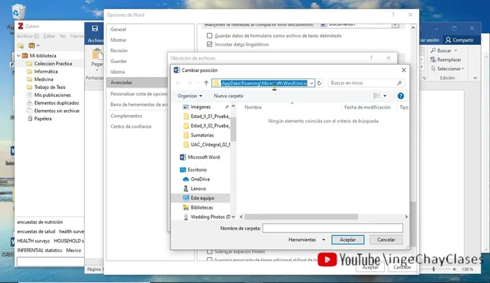 Copiar la ruta de la barra de dirección que aparece.