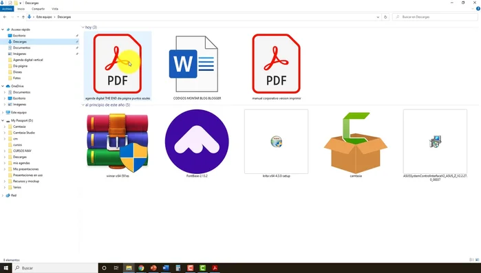 Abrir con Adobe Acrobat Reader: Abre el archivo PDF descargado con Adobe Acrobat Reader.