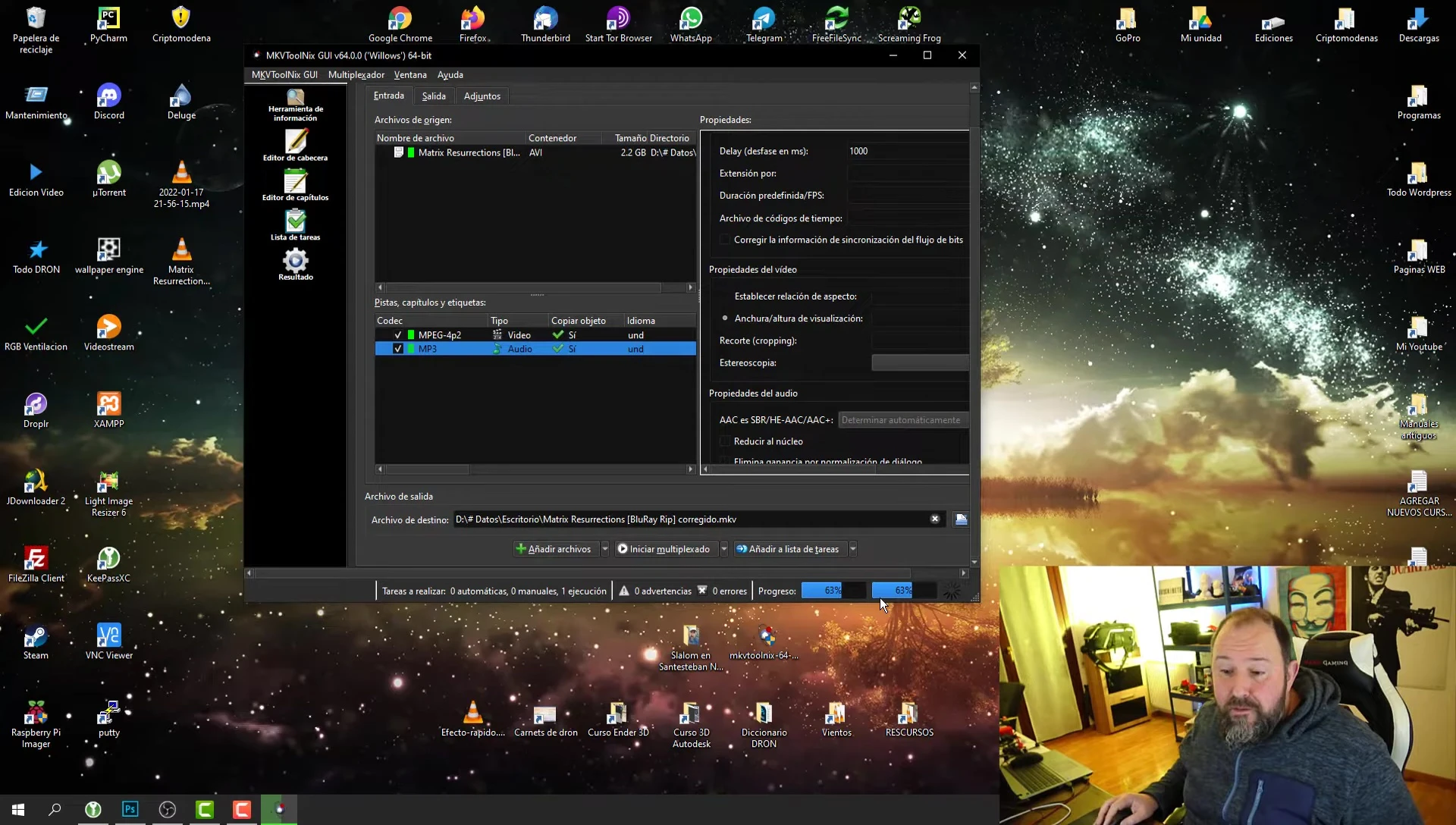 Solución Definitiva: Sincronizar Audio y Video con MKVToolNix