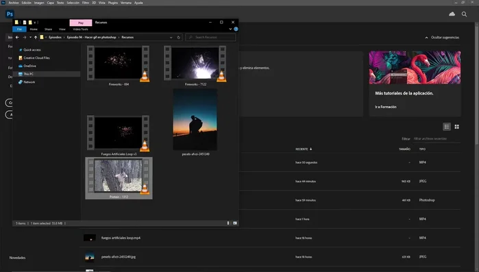Ajustar la reproducción. En el engranaje de la línea de tiempo, selecciona "Reproducción al 50%" para optimizar recursos. Puedes activar "Reproducir indefinidamente".