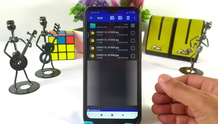 Configura las opciones de extracción y listo!