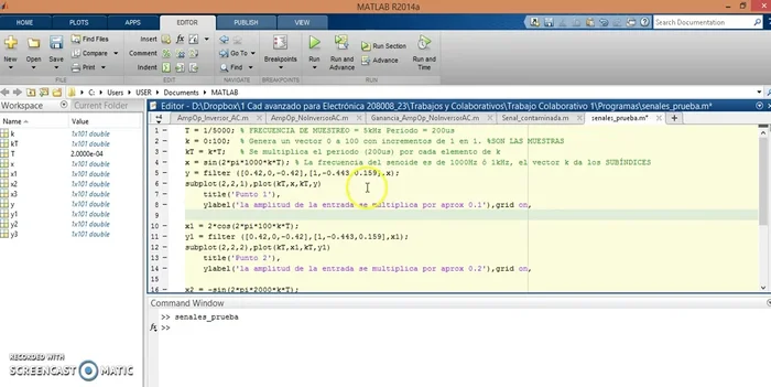 Hacer clic en el botón 'correr avanzado' para ejecutar solo la sección seleccionada.