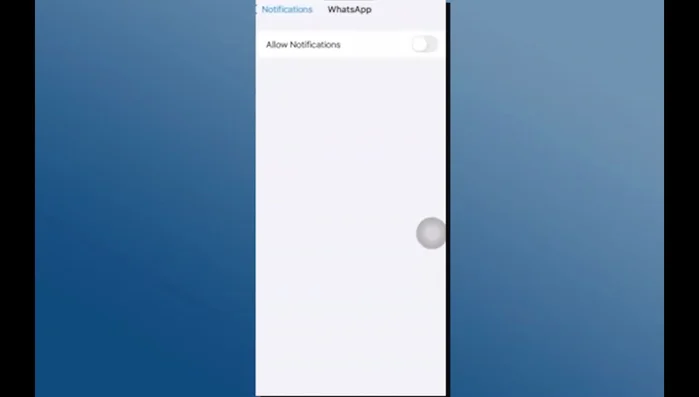 Asegúrese de activar 'Permitir notificaciones'.