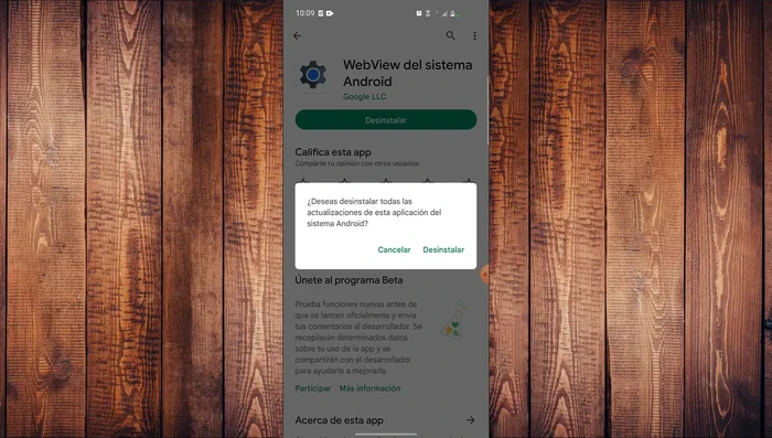 Reinicia tu dispositivo.