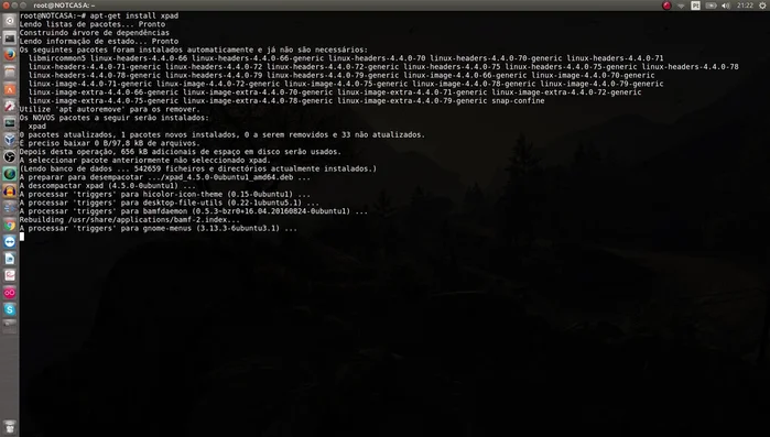 Esperar a que finalice la instalación.
