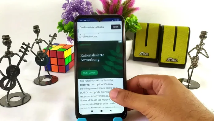 Intercambiar archivos rápidamente.