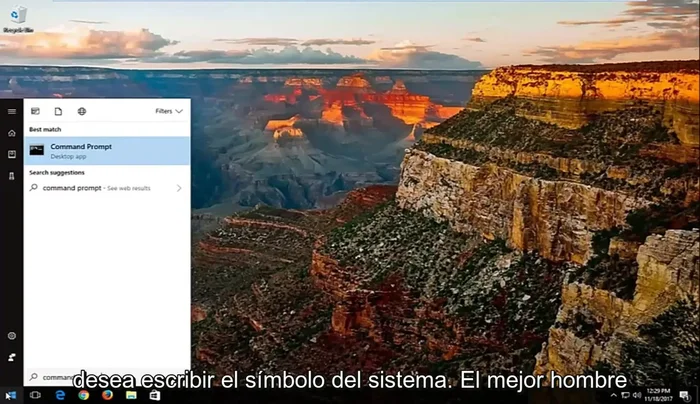 Abre el símbolo del sistema como administrador.