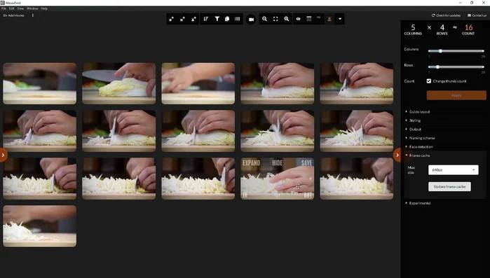 Elige la ruta de guardado (2:35).