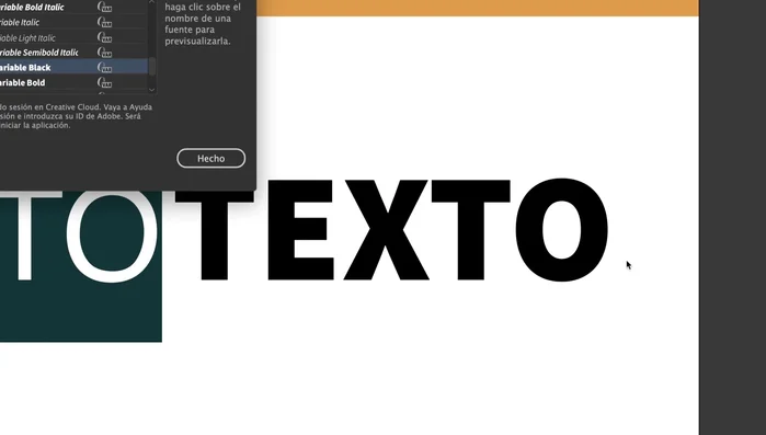 Hacer clic en 'Hecho' para guardar los cambios.