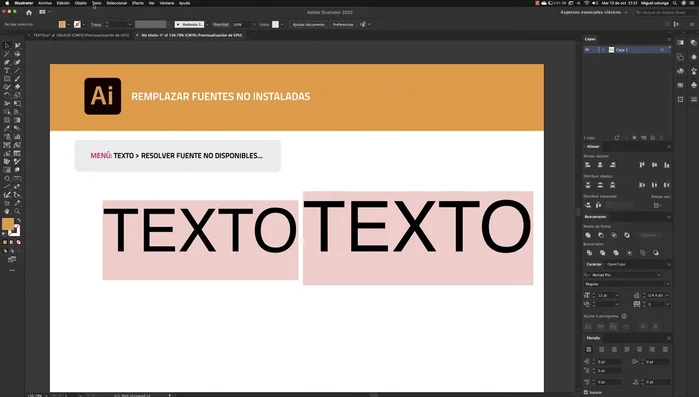 En la ventana emergente, identificar las fuentes con conflicto.
