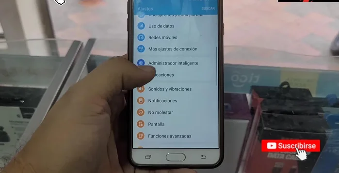 Seleccionar 'Aplicaciones' o 'Aplicaciones Administradas'.