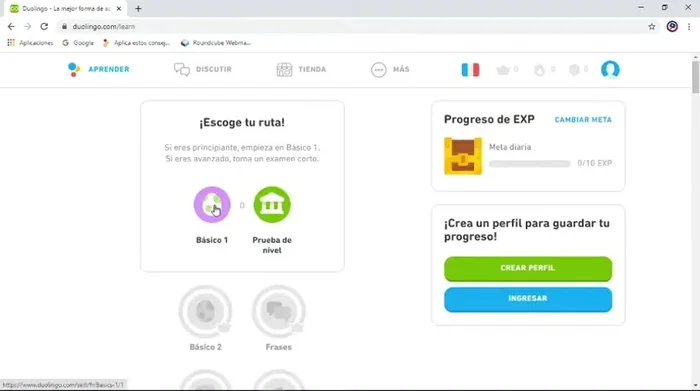 Utiliza las diferentes herramientas de la app para reforzar tu aprendizaje (audio, imágenes, repeticiones):