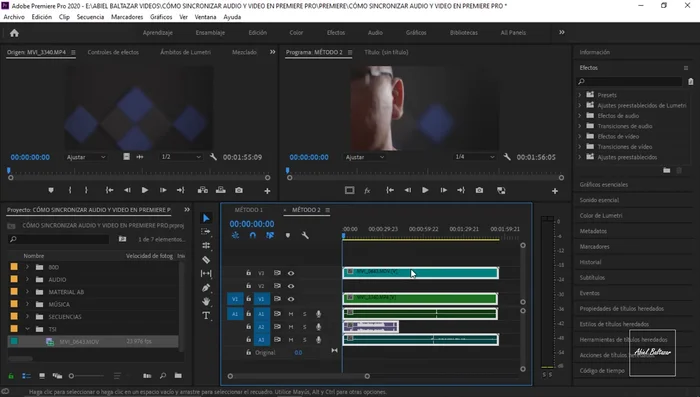 Seleccionar la opción 'Audio' y dejar 'Canal de pista' en '1'. Dar clic en 'Aceptar'.