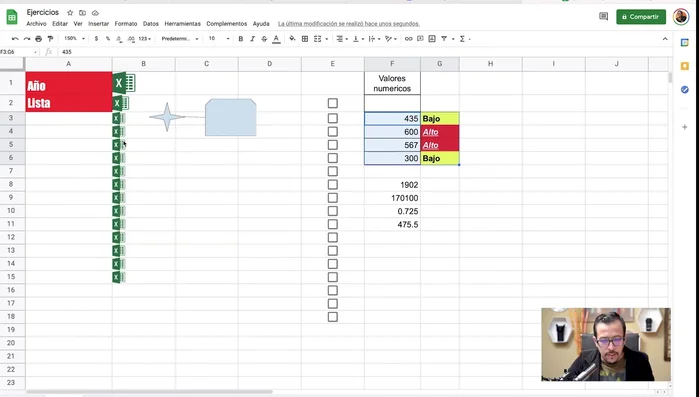 Insertar gráficos y modificarlos fácilmente.