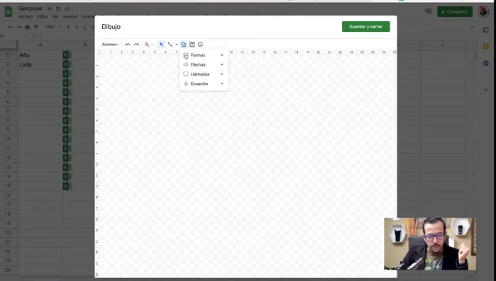 Insertar formas, dibujos y otros elementos gráficos.