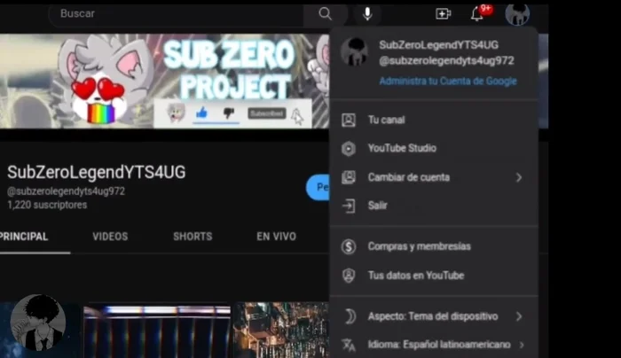 Haz clic en 'YouTube Studio'.