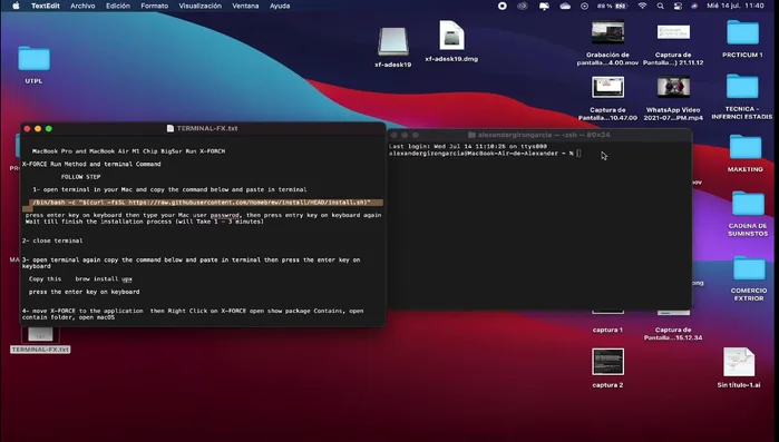 Esperar a que se descarguen todos los parches (puede tardar varios minutos).