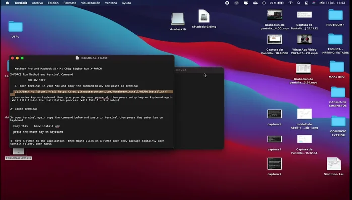 Reiniciar la computadora si hay errores.