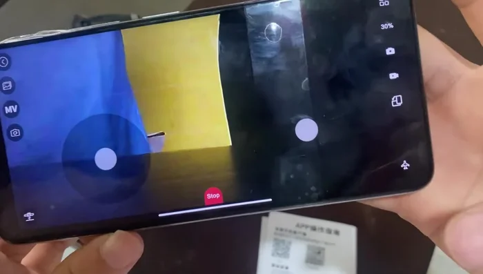 Inicia la aplicación y verifica la conexión del dron.