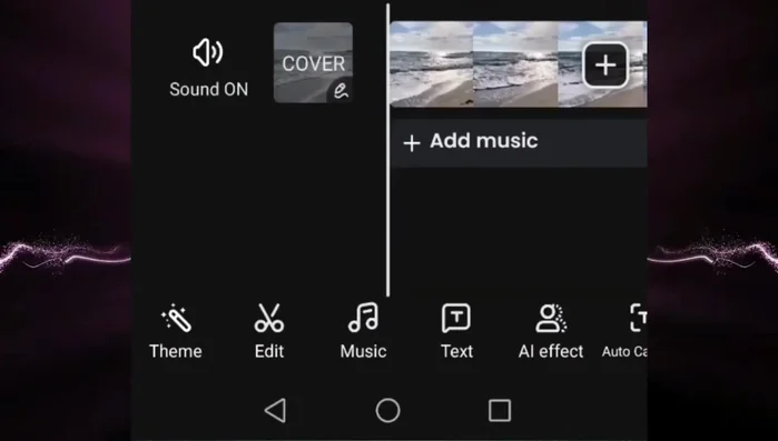 Pulsa la opción "Música".