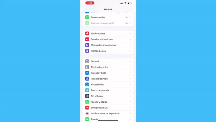 Selecciona 'Restablecer'.