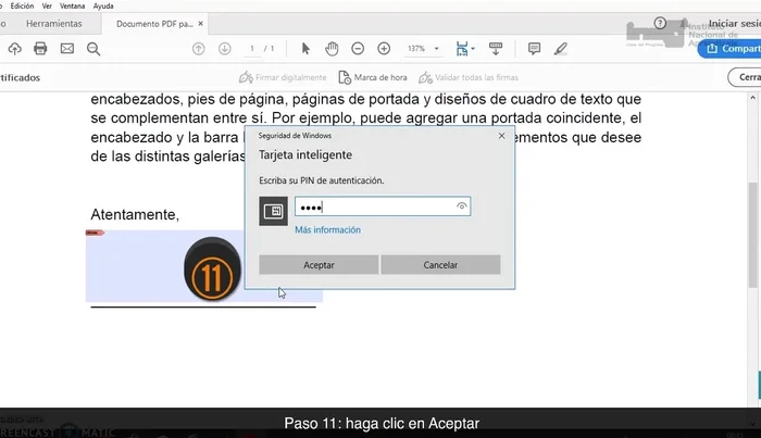 Haga clic en 'Aceptar'.