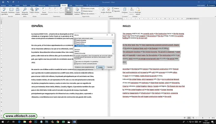 Hacer clic en 'Aceptar'. (No es necesario establecer como predeterminado).