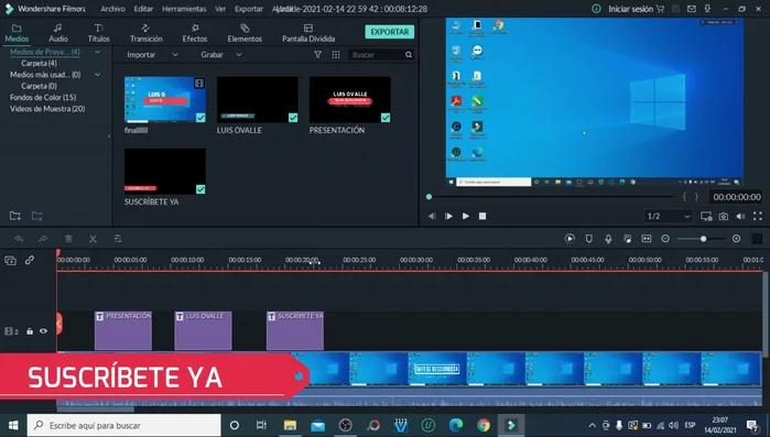 Guardar los cambios y cerrar Filmora para que surtan efecto.