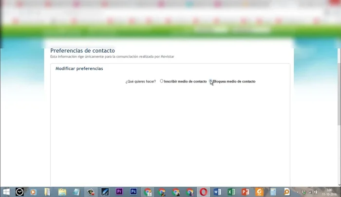 Verificar y modificar las preferencias de contacto (números de teléfono, dirección, etc.).