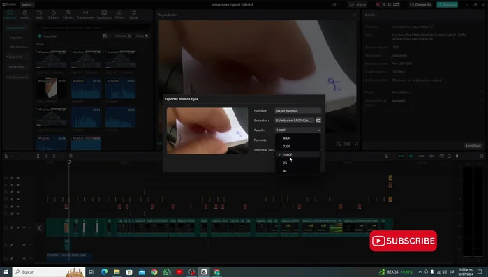 Elige el formato: PNG (sin pérdida de calidad) o JPG (con posible pérdida de calidad).