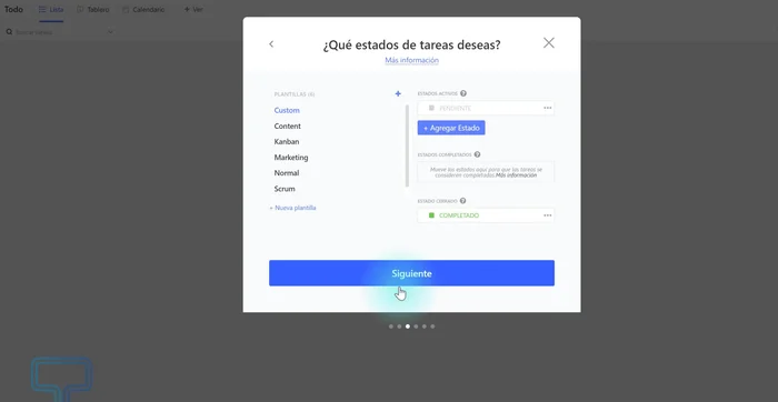 Configurar los ClickUps (prioridades, etiquetas, campos personalizados, asignación de tareas).
