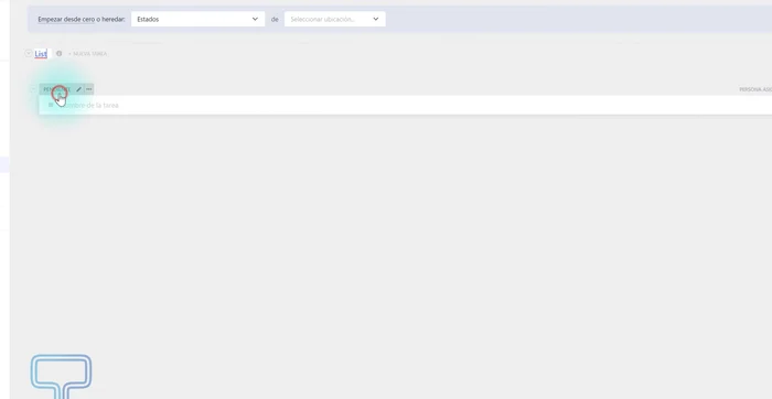 Crear carpetas para organizar las listas.