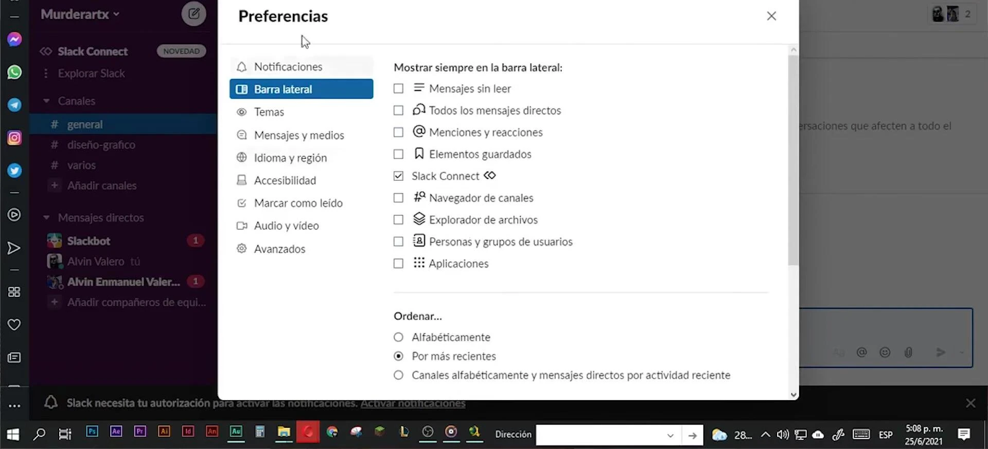Organiza y Personaliza tu Barra Lateral de Slack: Guía Completa