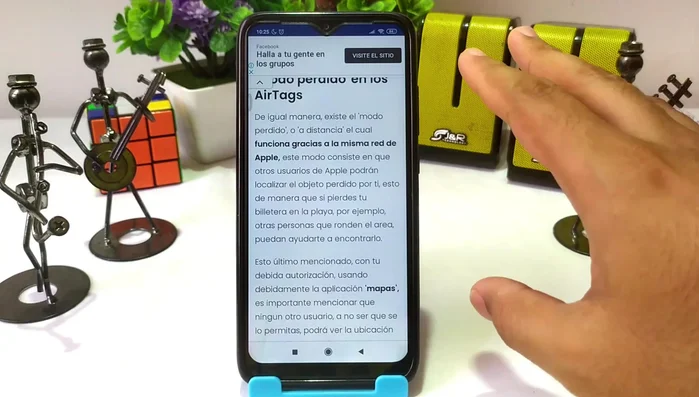 Seleccionar 'Modo Perdido'.