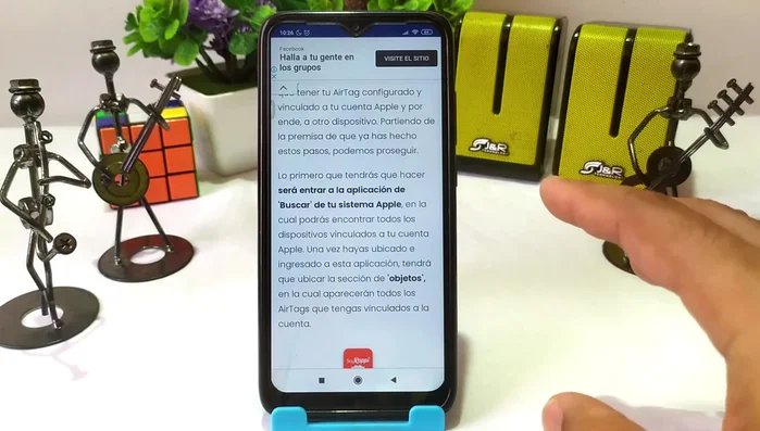 Abrir la aplicación Buscar.