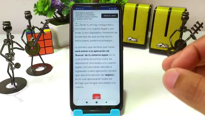 Utilizar la función de GPS para localizarlo.