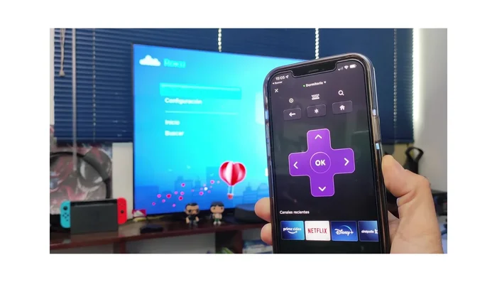 Utiliza el teclado virtual para escribir.
