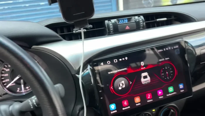 Localizar la aplicación de radio en la pantalla.