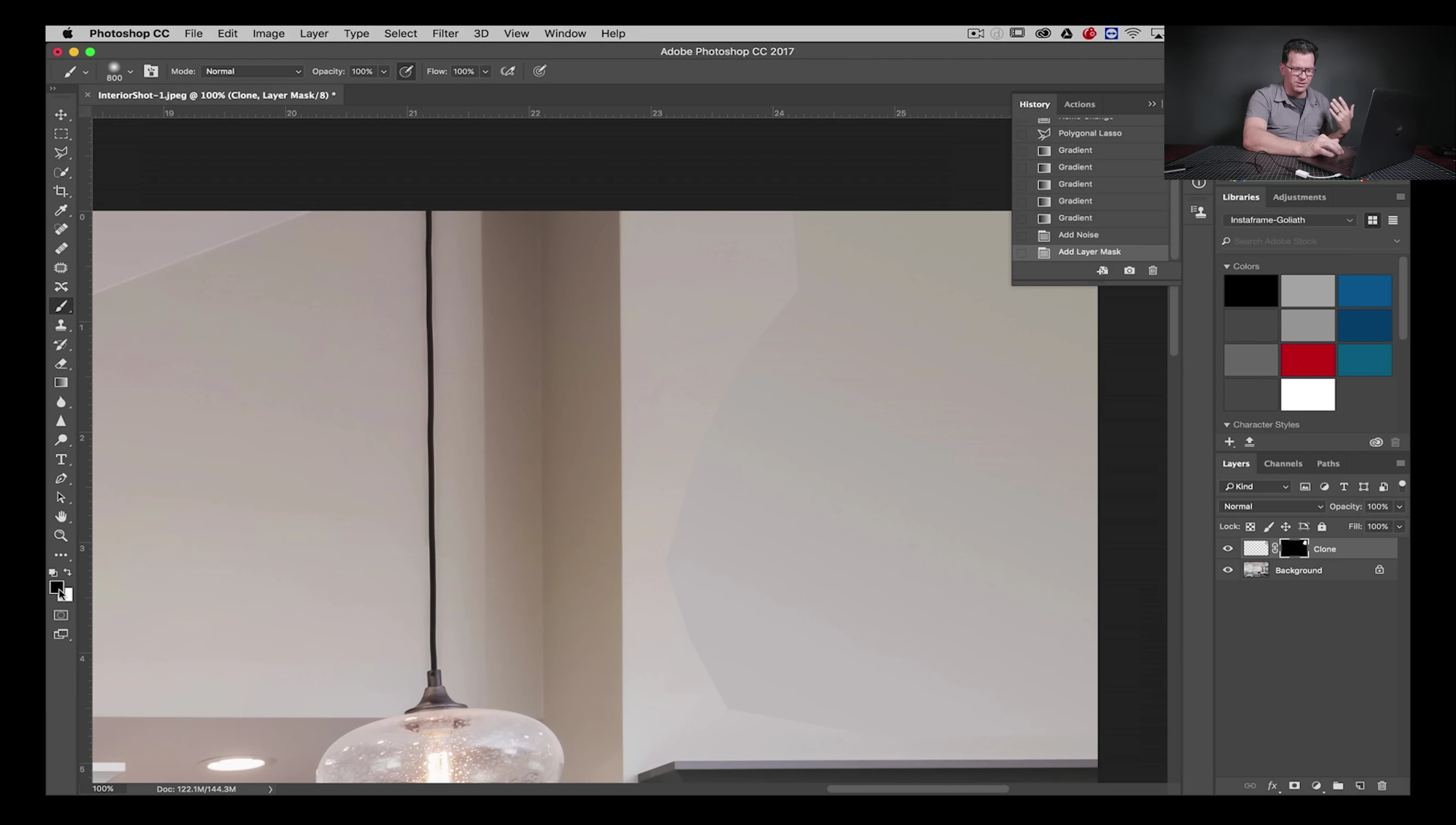 Tutorial Photoshop: Clonación Avanzada para Imágenes con Degradados