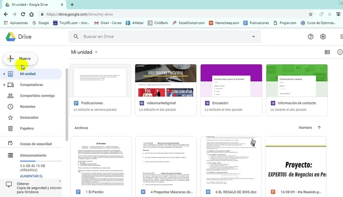 Espera a que el archivo termine de subir. (El tiempo de subida depende del tamaño del archivo).